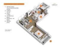 Prodej bytu 3+kk, Prostějov, Partyzánská, 72 m2