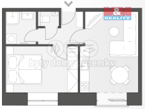 Pronájem bytu 2+kk, Nový Jičín, Palackého, 42 m2