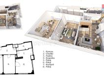 Prodej bytu 3+1, Praha - Holešovice, Veletržní, 105 m2