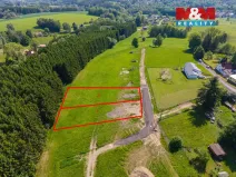 Prodej pozemku pro bydlení, Krásná, 1000 m2