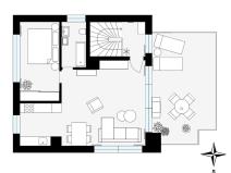 Prodej bytu 2+kk, Praha - Vysočany, V Předním Hloubětíně, 64 m2