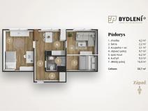 Prodej bytu 2+1, Teplice, Fráni Šrámka, 50 m2