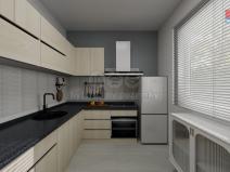 Prodej bytu 2+1, Ústí nad Labem - Severní Terasa, Stavbařů, 62 m2