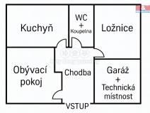 Prodej rodinného domu, Sedlec-Prčice - Sedlec, Šánovická, 65 m2