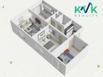 Prodej bytu 3+1, Ostrov, Hlavní třída, 72 m2