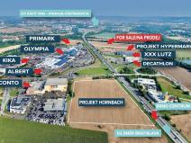 Prodej komerčního pozemku, Modřice, 7000 m2