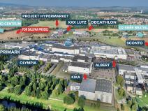 Prodej komerčního pozemku, Modřice, 7000 m2