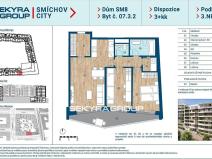 Prodej bytu 3+kk, Praha, Šiklové, 76 m2