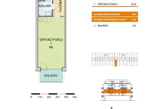 Prodej bytu 1+kk, Olomouc, Aloise Rašína, 31 m2