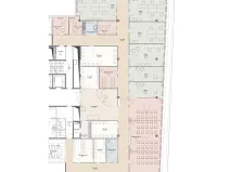 Pronájem kanceláře, Praha - Karlín, Křižíkova, 869 m2