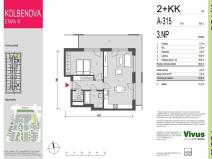Prodej bytu 2+kk, Praha, Kolbenova, 63 m2