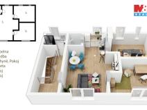 Prodej bytu 3+kk, Slaný, Pod Horou, 74 m2
