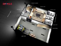 Pronájem skladu, Jeneč, Průmyslová, 190 m2