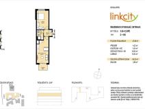 Prodej bytu 2+kk, Ostrava, Stodolní, 47 m2