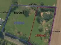 Prodej pozemku pro bydlení, Krušovice, 2750 m2