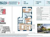 Prodej bytu 2+kk, Praha, 73 m2