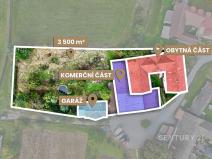 Prodej rodinného domu, Horní Cerekev, 460 m2