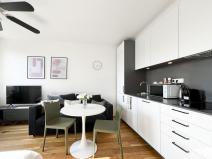 Pronájem bytu 1+kk, Praha - Vinohrady, Perucká, 27 m2