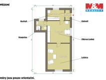 Prodej rodinného domu, Zdice, Husova, 47 m2