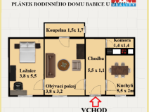 Prodej rodinného domu, Babice u Rosic, Dolní, 90 m2