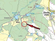 Prodej podílu lesa, Skopytce, 758 m2
