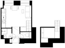 Prodej bytu 1+kk, Praha - Žižkov, Přibyslavská, 26 m2