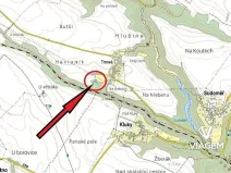 Prodej lesa, Katusice, 1936 m2