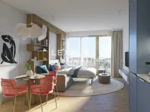 Prodej bytu 1+kk, Praha - Smíchov, Nádražní, 32 m2
