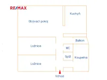 Pronájem bytu 3+kk, Kladno, Kordačova, 79 m2