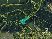 Prodej podílu lesa, Mírová pod Kozákovem, 844 m2