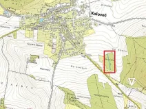 Prodej podílu lesa, Koloveč, 427 m2