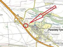 Prodej zahrady, Panenský Týnec, 770 m2