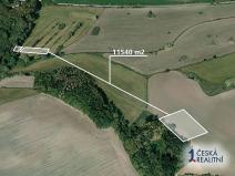 Prodej podílu pole, Osek, 480 m2