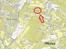 Prodej podílu zahrady, Orlová, 419 m2