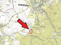 Prodej podílu zahrady, Koryčany, 551 m2