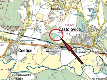 Prodej podílu pole, Častolovice, 1215 m2