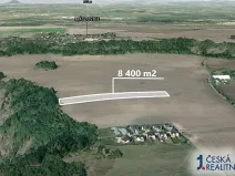 Prodej podílu pole, Větrušice, 4200 m2