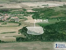 Prodej podílu pole, Chýnice, 1222 m2