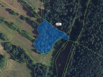 Dražba lesa, Žďárec, 2873 m2