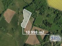 Prodej podílu pole, Klešice, 1145 m2