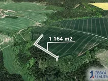Prodej pole, Zbizuby, 1164 m2