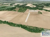 Prodej podílu pole, Hustopeče nad Bečvou, 1728 m2