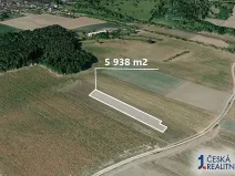 Prodej podílu pole, Velký Borek, 948 m2