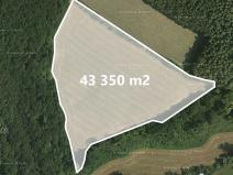 Prodej podílu pole, Luhačovice, 5218 m2