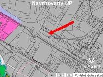 Prodej komerčního pozemku, Pardubice, 3399 m2