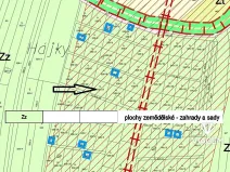 Prodej zahrady, Sobotovice, 381 m2