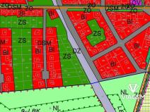 Prodej zahrady, Měšice, 382 m2