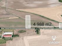 Prodej podílu pole, Křesín, 623 m2