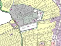 Prodej podílu zahrady, Újezd, 695 m2