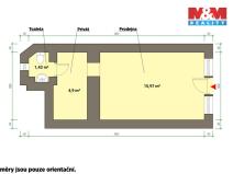 Pronájem obchodního prostoru, Mariánské Lázně, Husova, 22 m2